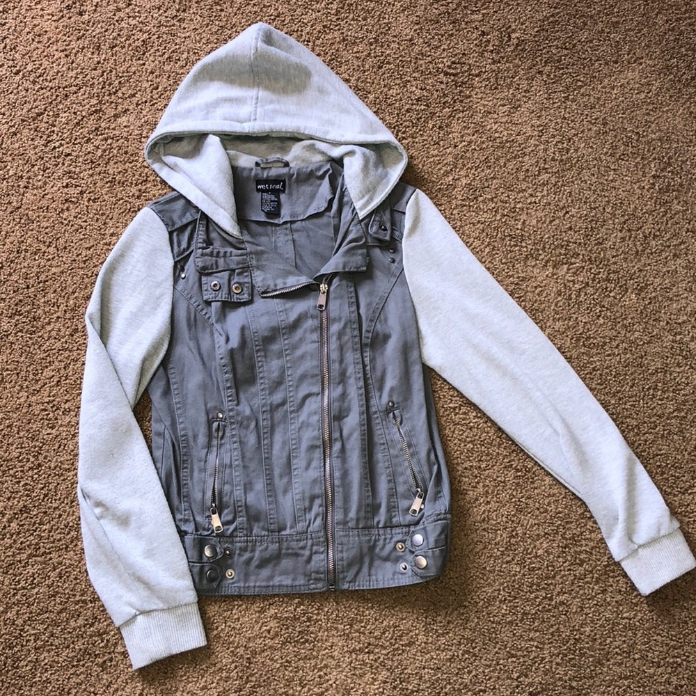 Wet Seal zip up jacket.